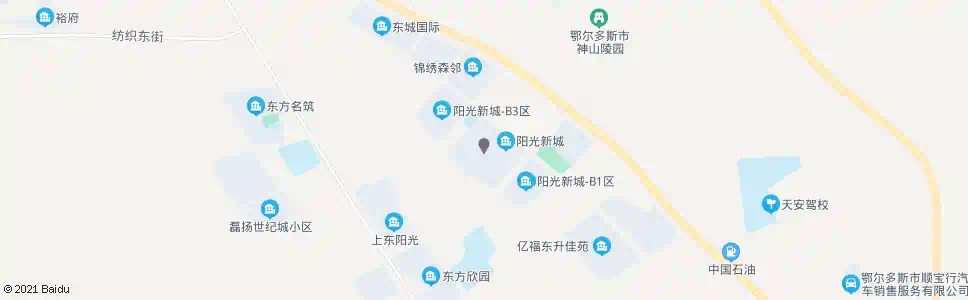 鄂尔多斯阳光新城B2区_公交站地图_鄂尔多斯公交_妙搜公交查询2025
