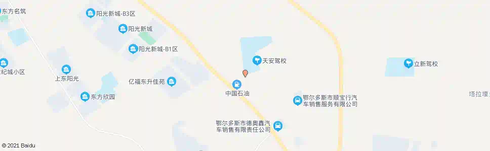鄂尔多斯天安驾校_公交站地图_鄂尔多斯公交_妙搜公交查询2025