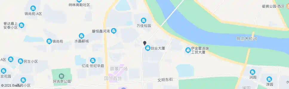 鄂尔多斯创业大厦_公交站地图_鄂尔多斯公交_妙搜公交查询2025