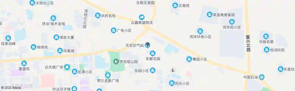鄂尔多斯天安加气站_公交站地图_鄂尔多斯公交_妙搜公交查询2025
