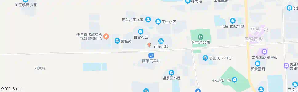 鄂尔多斯金信住宅小区_公交站地图_鄂尔多斯公交_妙搜公交查询2025