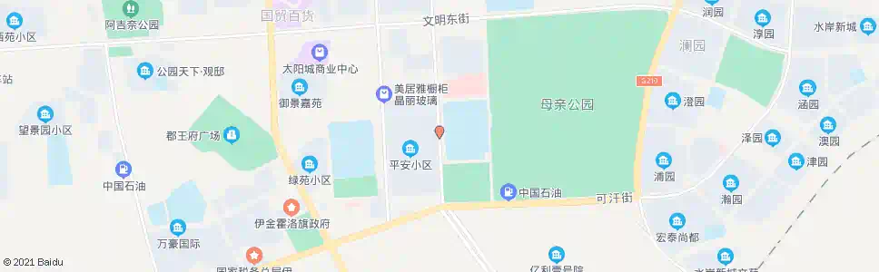 鄂尔多斯职业高中_公交站地图_鄂尔多斯公交_妙搜公交查询2025