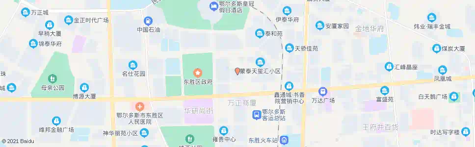 鄂尔多斯地税小区_公交站地图_鄂尔多斯公交_妙搜公交查询2025
