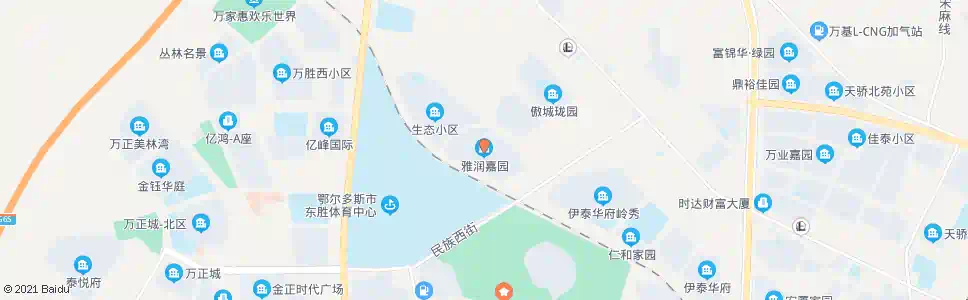 鄂尔多斯雅润嘉园_公交站地图_鄂尔多斯公交_妙搜公交查询2025