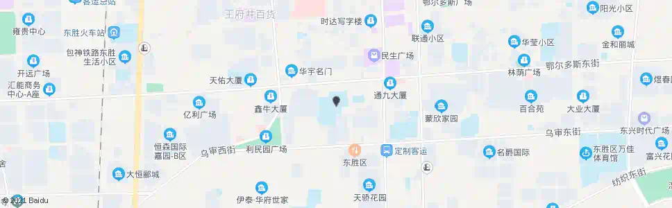 鄂尔多斯第八小学_公交站地图_鄂尔多斯公交_妙搜公交查询2025