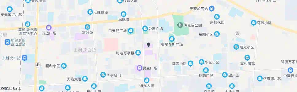 鄂尔多斯每天百货_公交站地图_鄂尔多斯公交_妙搜公交查询2025