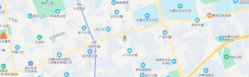 呼和浩特仁济医院_公交站地图_呼和浩特公交_妙搜公交查询2025