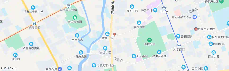 呼和浩特旧城北门_公交站地图_呼和浩特公交_妙搜公交查询2025