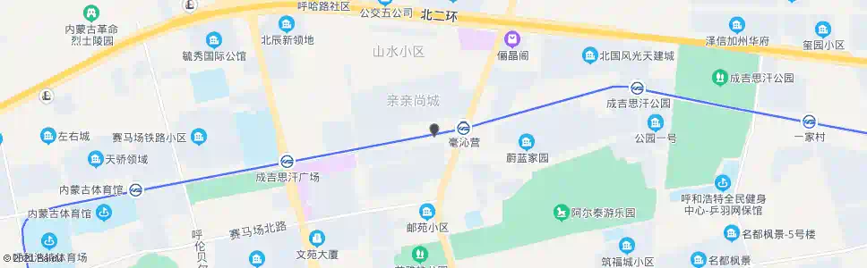 呼和浩特兴泰名居住宅区_公交站地图_呼和浩特公交_妙搜公交查询2025