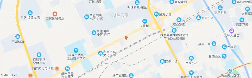 呼和浩特奇瑞汽车4s店_公交站地图_呼和浩特公交_妙搜公交查询2025