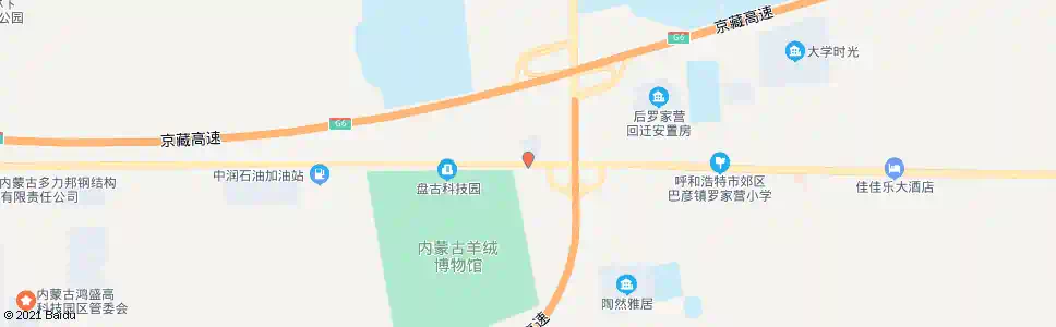 呼和浩特巴彦镇政府_公交站地图_呼和浩特公交_妙搜公交查询2025