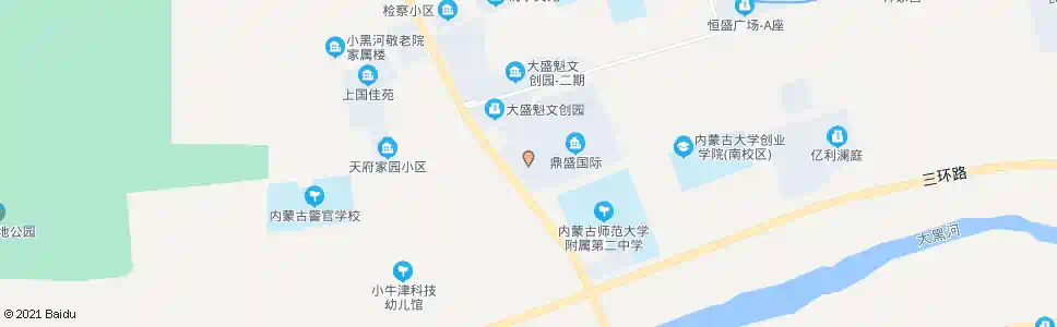 呼和浩特昕雅明苑_公交站地图_呼和浩特公交_妙搜公交查询2025