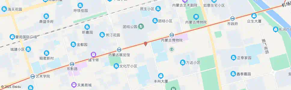 呼和浩特太平洋寿险内蒙古分公司_公交站地图_呼和浩特公交_妙搜公交查询2025