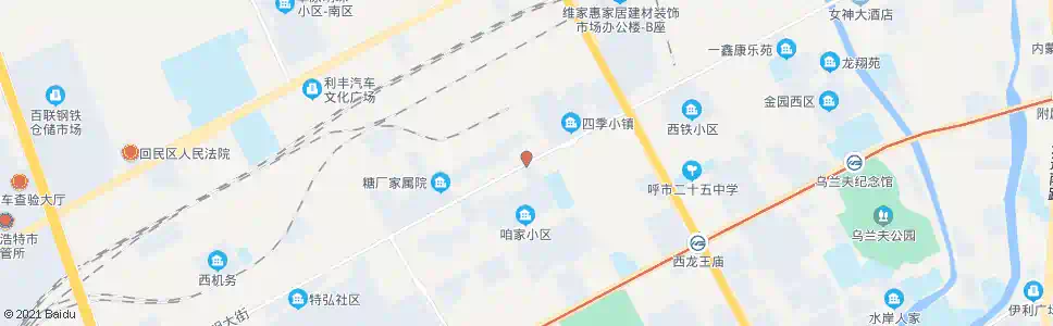 呼和浩特三十一中_公交站地图_呼和浩特公交_妙搜公交查询2025