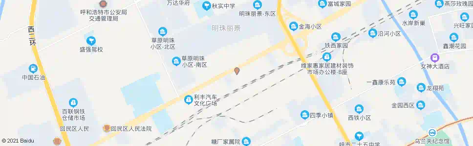 呼和浩特奇瑞汽车呼和浩特市4S店_公交站地图_呼和浩特公交_妙搜公交查询2025