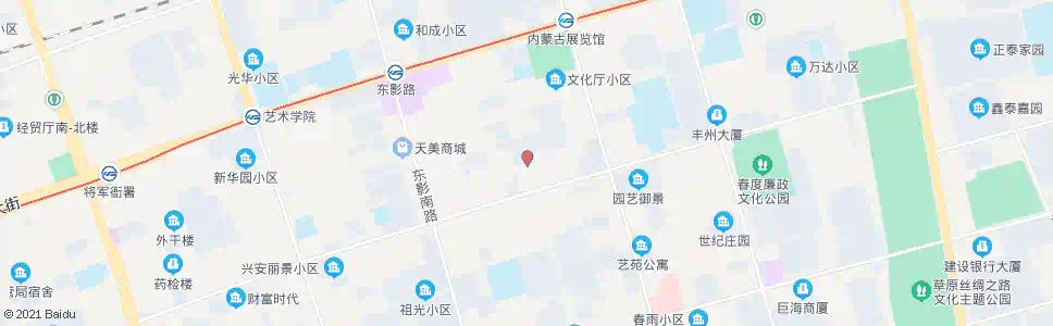 呼和浩特内蒙古电子学院新校区(展览馆西路)_公交站地图_呼和浩特公交_妙搜公交查询2025