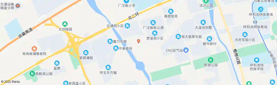 呼和浩特厂汉板村西_公交站地图_呼和浩特公交_妙搜公交查询2025