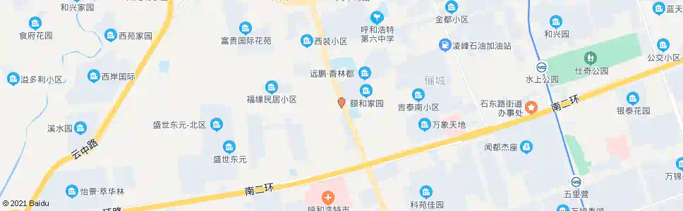 呼和浩特昭君路站_公交站地图_呼和浩特公交_妙搜公交查询2025