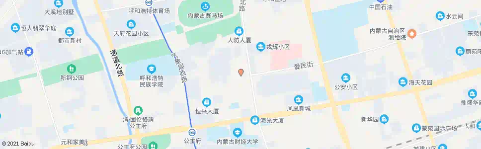 呼和浩特广播电视学校_公交站地图_呼和浩特公交_妙搜公交查询2025