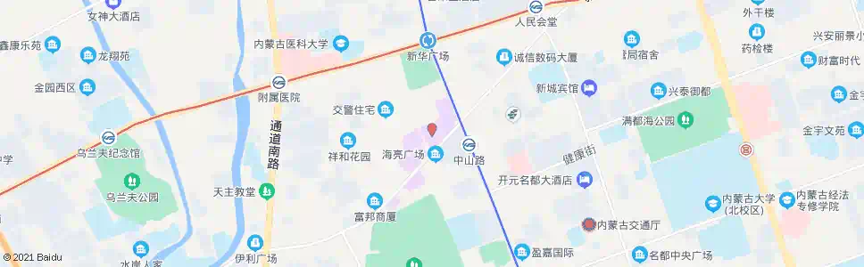 呼和浩特维多利商厦_公交站地图_呼和浩特公交_妙搜公交查询2025