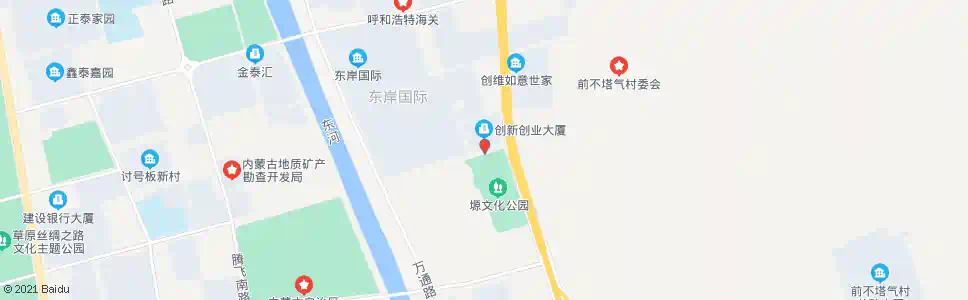 呼和浩特秀水街站(创维)_公交站地图_呼和浩特公交_妙搜公交查询2025