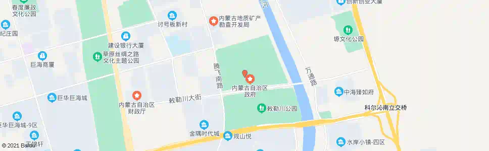 呼和浩特内蒙古党委_公交站地图_呼和浩特公交_妙搜公交查询2025