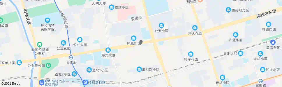 呼和浩特土默特中学_公交站地图_呼和浩特公交_妙搜公交查询2025
