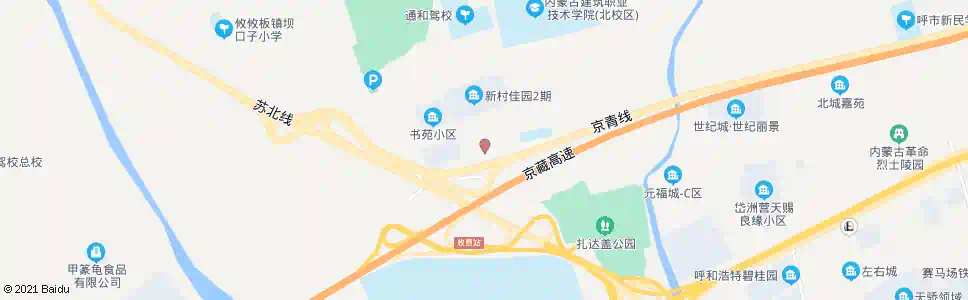 呼和浩特一间房_公交站地图_呼和浩特公交_妙搜公交查询2025