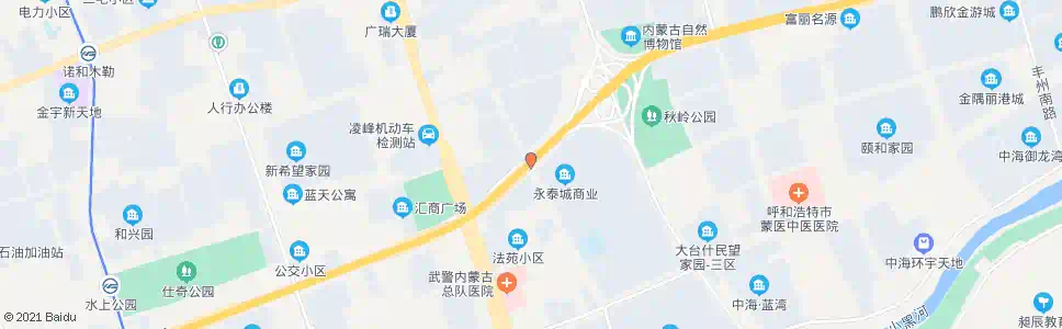 呼和浩特后巧报新区_公交站地图_呼和浩特公交_妙搜公交查询2025
