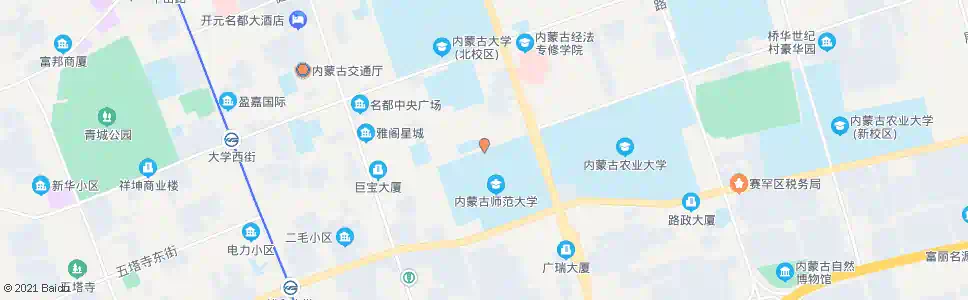 呼和浩特嘉茂购物中心_公交站地图_呼和浩特公交_妙搜公交查询2025