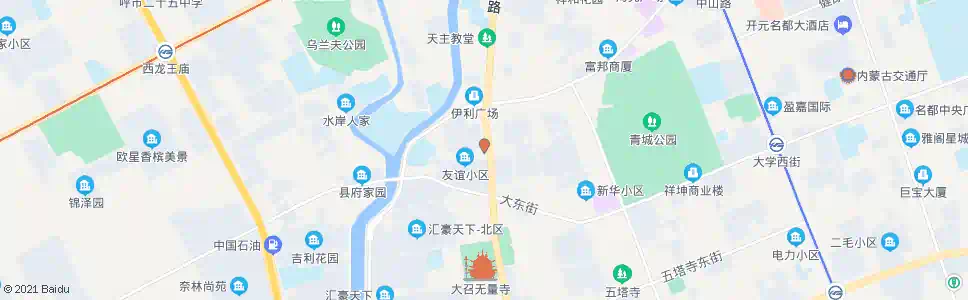 呼和浩特鹏德服装批发城_公交站地图_呼和浩特公交_妙搜公交查询2025