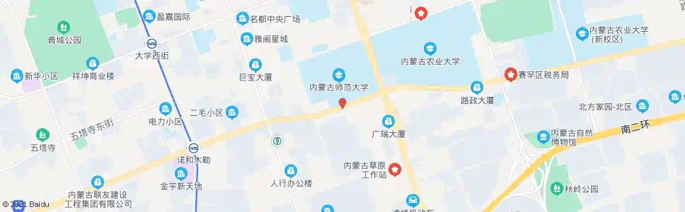 呼和浩特东苑小区_公交站地图_呼和浩特公交_妙搜公交查询2025