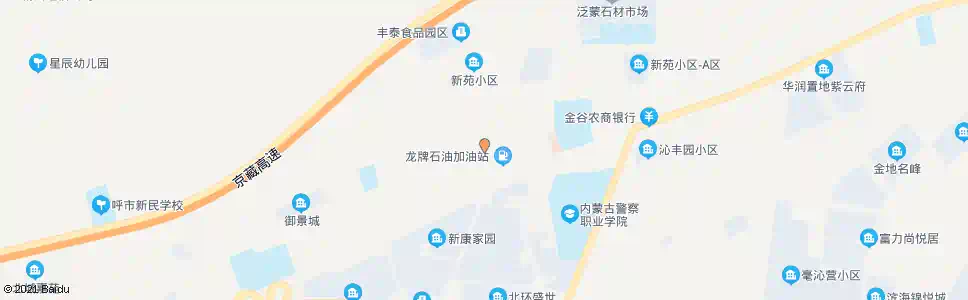 呼和浩特赛马场集贸综合市场_公交站地图_呼和浩特公交_妙搜公交查询2025