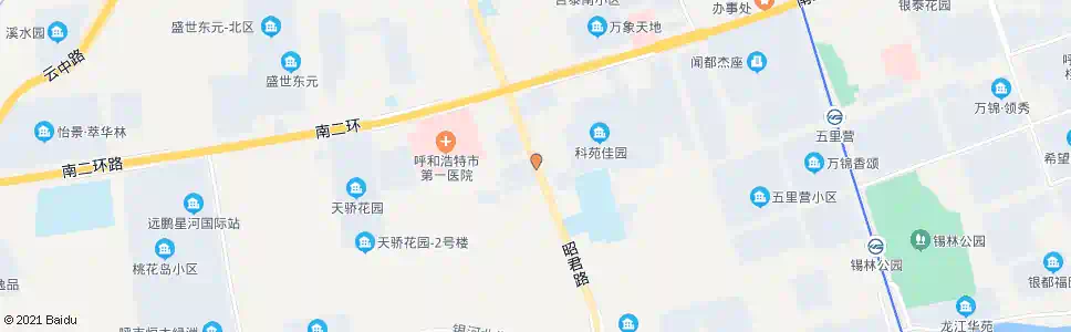 呼和浩特洪兴建材城_公交站地图_呼和浩特公交_妙搜公交查询2025