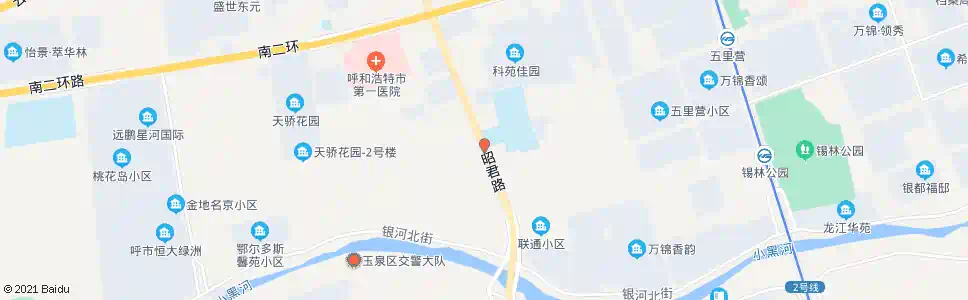 呼和浩特农科院_公交站地图_呼和浩特公交_妙搜公交查询2025