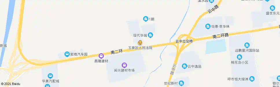 呼和浩特玉泉区人民法院_公交站地图_呼和浩特公交_妙搜公交查询2025