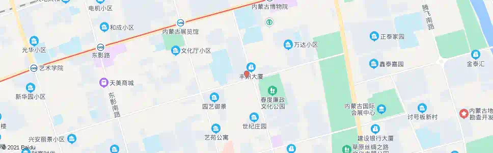 呼和浩特电力中学_公交站地图_呼和浩特公交_妙搜公交查询2025