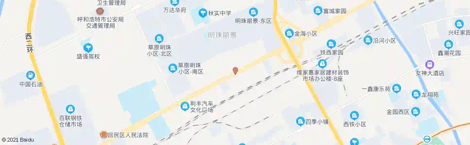 呼和浩特攸攸板村委会_公交站地图_呼和浩特公交_妙搜公交查询2025