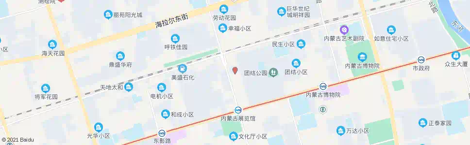 呼和浩特电建二公司_公交站地图_呼和浩特公交_妙搜公交查询2025
