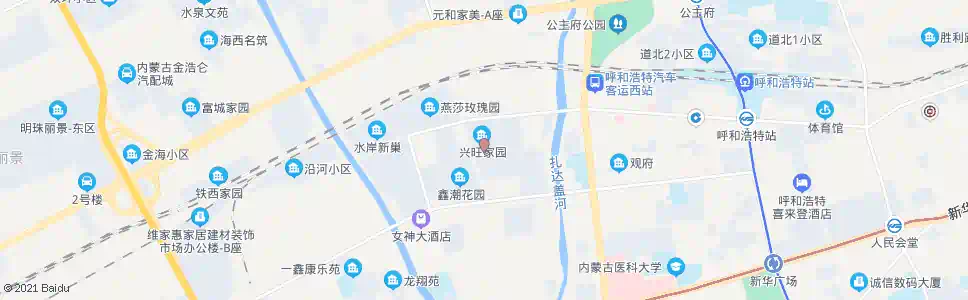 呼和浩特探矿机械厂_公交站地图_呼和浩特公交_妙搜公交查询2025
