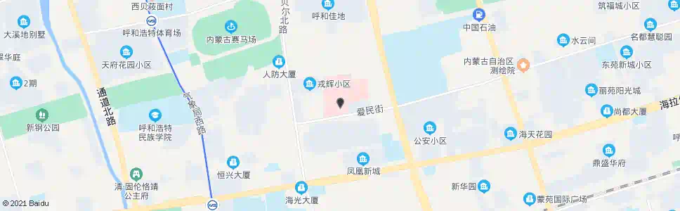 呼和浩特六六二八八部队_公交站地图_呼和浩特公交_妙搜公交查询2025