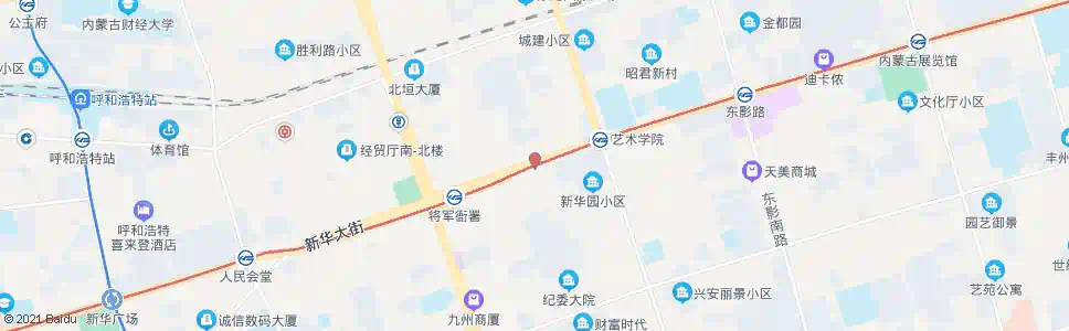 呼和浩特中国银行内蒙古分行_公交站地图_呼和浩特公交_妙搜公交查询2025