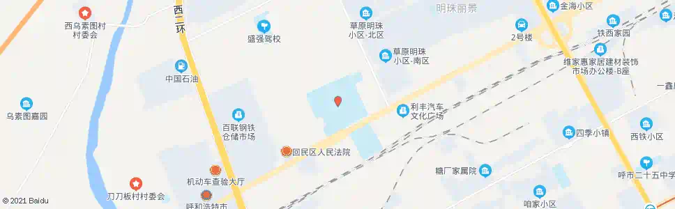 呼和浩特内蒙古西北工业技术学校_公交站地图_呼和浩特公交_妙搜公交查询2025
