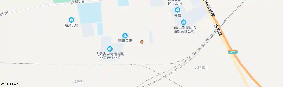呼和浩特粮油储运公司_公交站地图_呼和浩特公交_妙搜公交查询2025