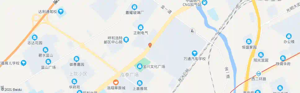 呼和浩特福川开发区管委会_公交站地图_呼和浩特公交_妙搜公交查询2025