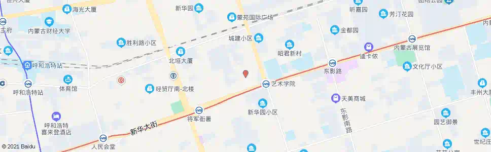 呼和浩特呼市十九中_公交站地图_呼和浩特公交_妙搜公交查询2025