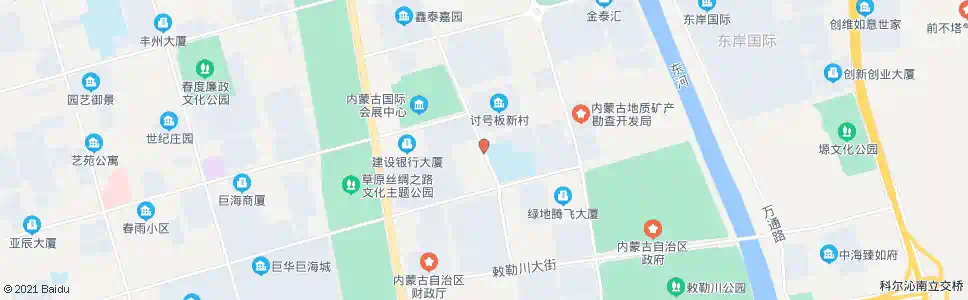 呼和浩特讨号板新村_公交站地图_呼和浩特公交_妙搜公交查询2025