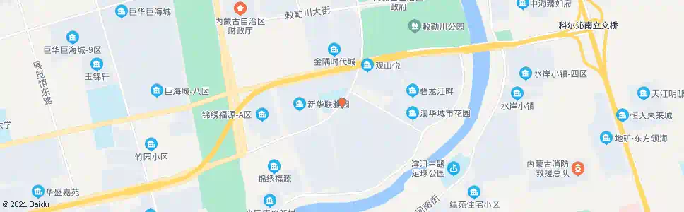 呼和浩特金隅环球中心_公交站地图_呼和浩特公交_妙搜公交查询2025