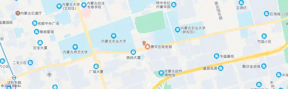 呼和浩特金岁大酒店_公交站地图_呼和浩特公交_妙搜公交查询2025