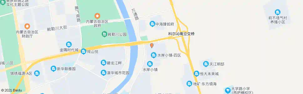 呼和浩特怡水园_公交站地图_呼和浩特公交_妙搜公交查询2025